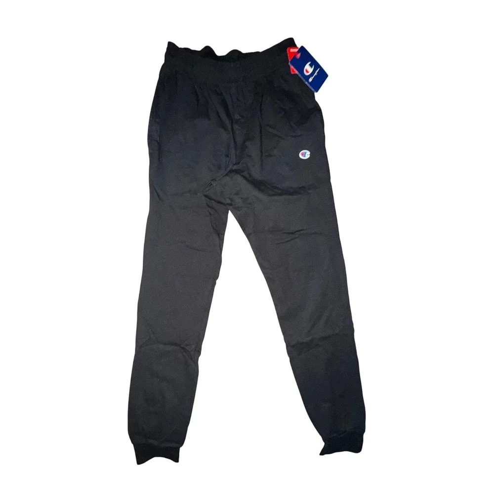 Champion Men's‎ Black Jogger Sweatpants Standard Fit P7308, Size S, NWT - Picture 9 of 9